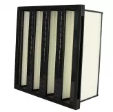 V-Bank Air Filters - Compact filters (V-bank style) - HEPA Filter Supplier